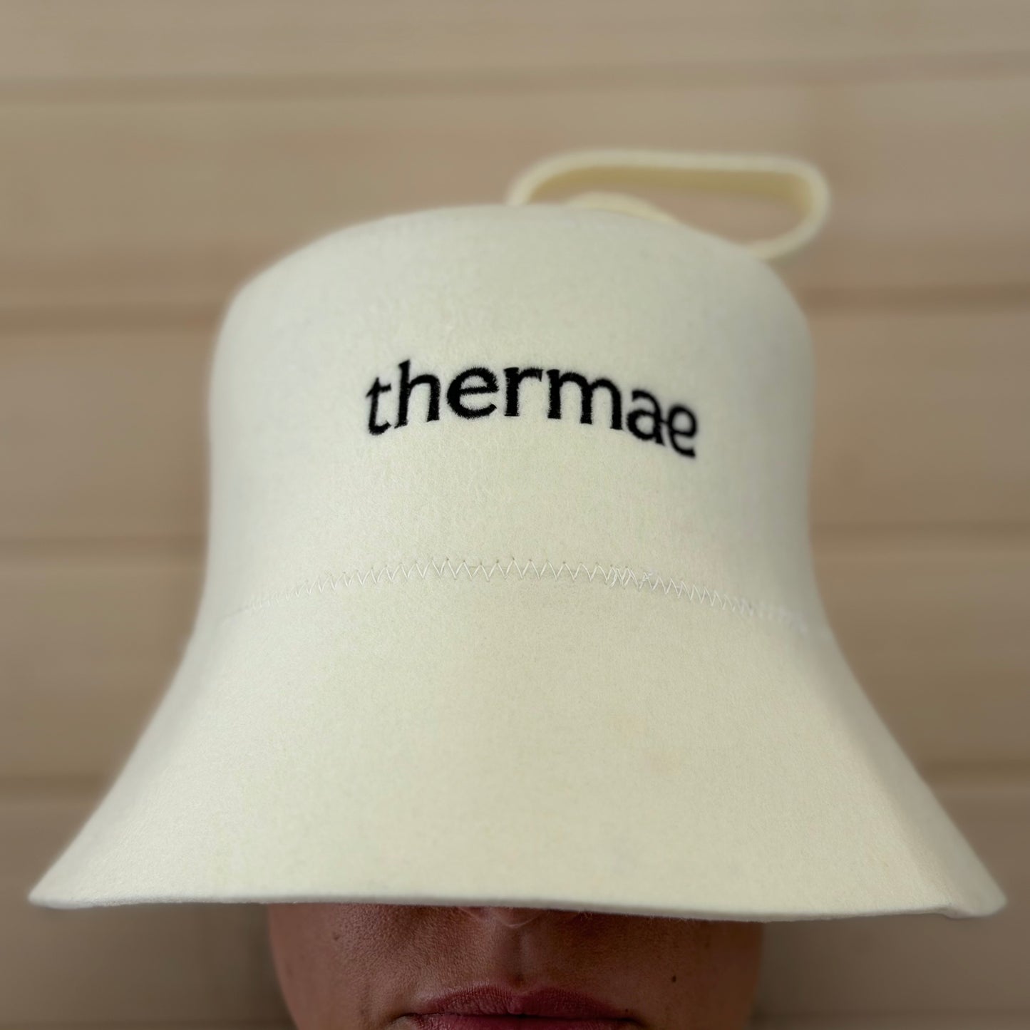 Thermae Sauna Hat — 100% Natural Merino Wool