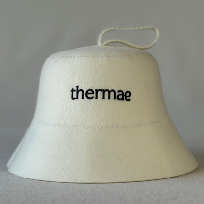 Thermae Sauna Hat — 100% Natural Merino Wool