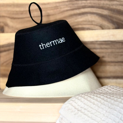 Thermae Sauna Hat — 100% Natural Merino Wool