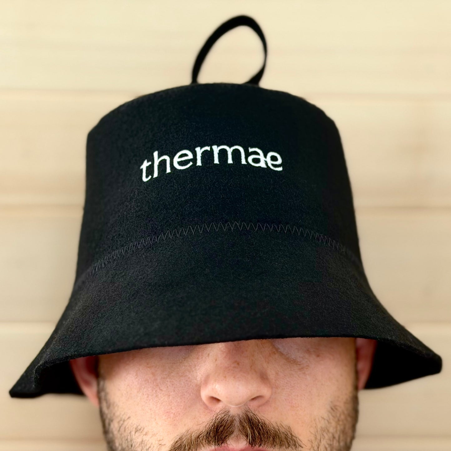 Thermae Sauna Hat — 100% Natural Merino Wool